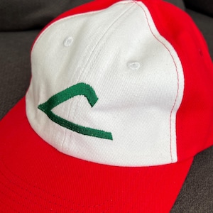 Czapka Ash Ketchum Trainer Cap w rozmiarze dziecięcym - kostium cosplay - rozmiar dla dzieci - haftowana