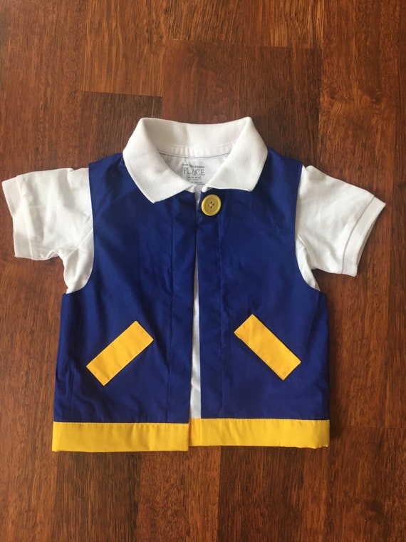 Baby & Toddler Size 6, 9 Mo, 12-18 Mo, 24 Mo, 2 2T, 3T Boy's POKEMON  Trainer ASH Ketchum Costume Cosplay Girls Baby Cosplay 