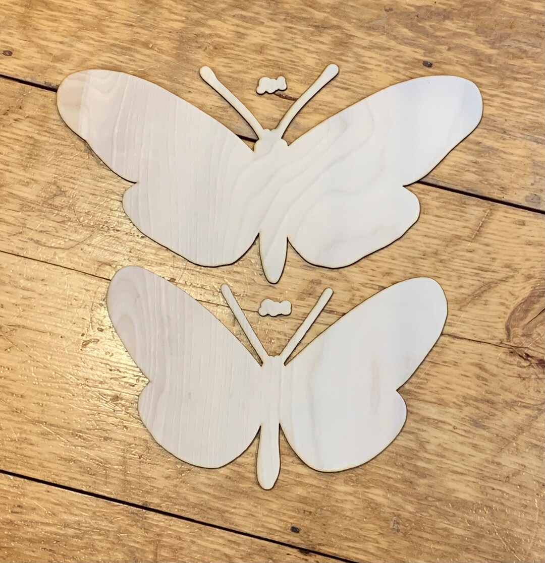Etched Butterfly Cut Outs Chalk Couture Etsy