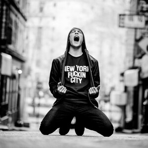 New York Photography - NYC, Brooklyn Attitude, Wall Decor New York Fuckn City, I Love New York, Big Apple, NY, New York Fashion