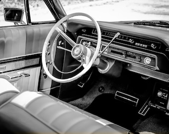 Classic Car Photography - 1966 Ford Galaxie 500 Convertible