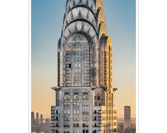 NYC Photography, Chrysler Building, New York Art Print, New York Photography, Home Decor, Chrysler Building Photo, Original Photography