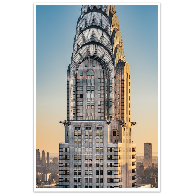 NYC Photography, Chrysler Building, New York Art Print, New York Photography, Home Decor, Chrysler Building Photo, Original Photography image 1