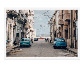 Cuba Photography, Havana Decor, Wall Art, Havana Street Photography, Fine Art Photography, Cuban Art, Morro Castle Lighthouse, Malecon