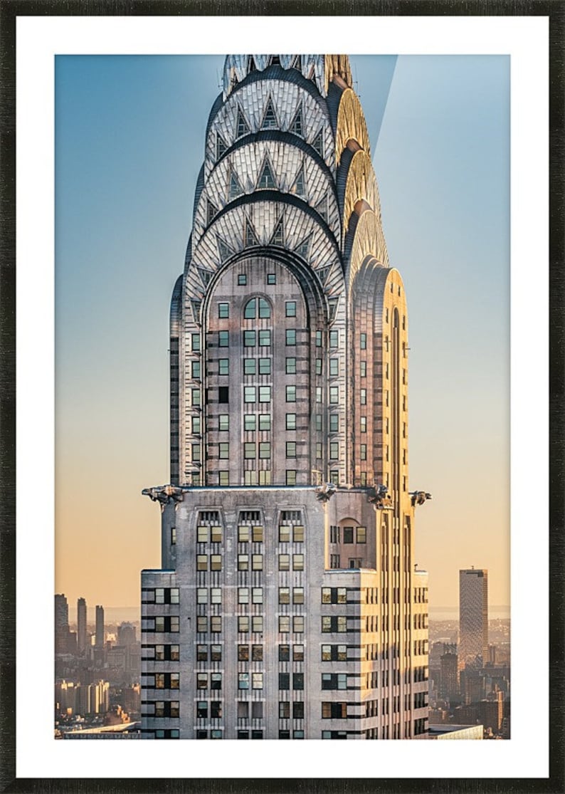 NYC Photography, Chrysler Building, New York Art Print, New York Photography, Home Decor, Chrysler Building Photo, Original Photography image 2