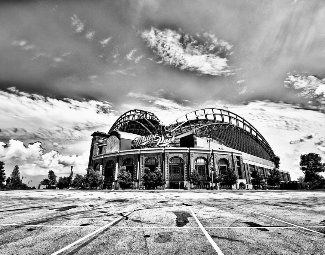 Milwaukee Miller Park Photography Home of the Milwaukee - Etsy
