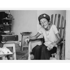 Cuba photography, Grandma with a cigarette, Cuba travel photography, Cuban decor, wall art, street photography, home decor, 8x12 photo