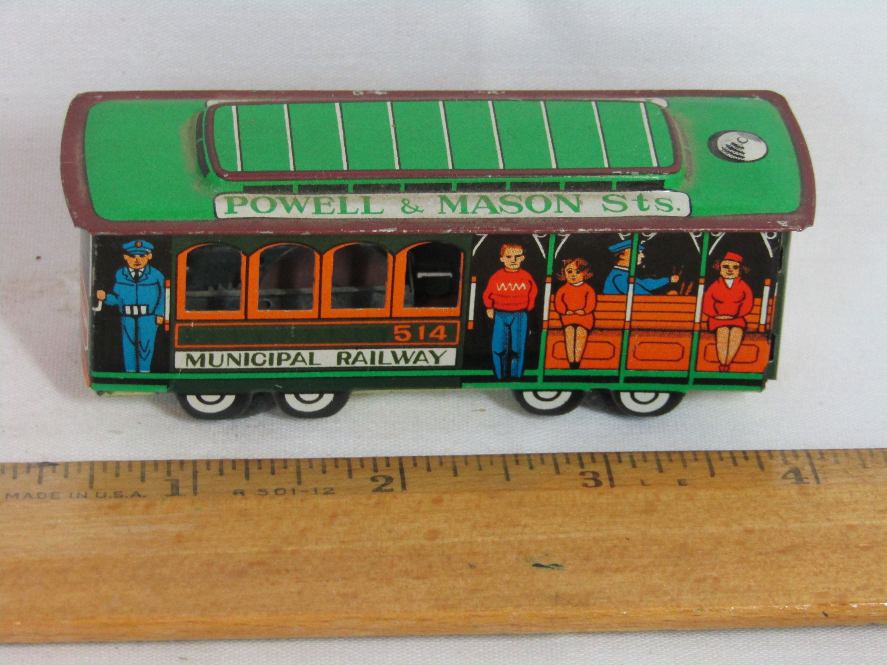Tin toy trolley - Etsy 日本