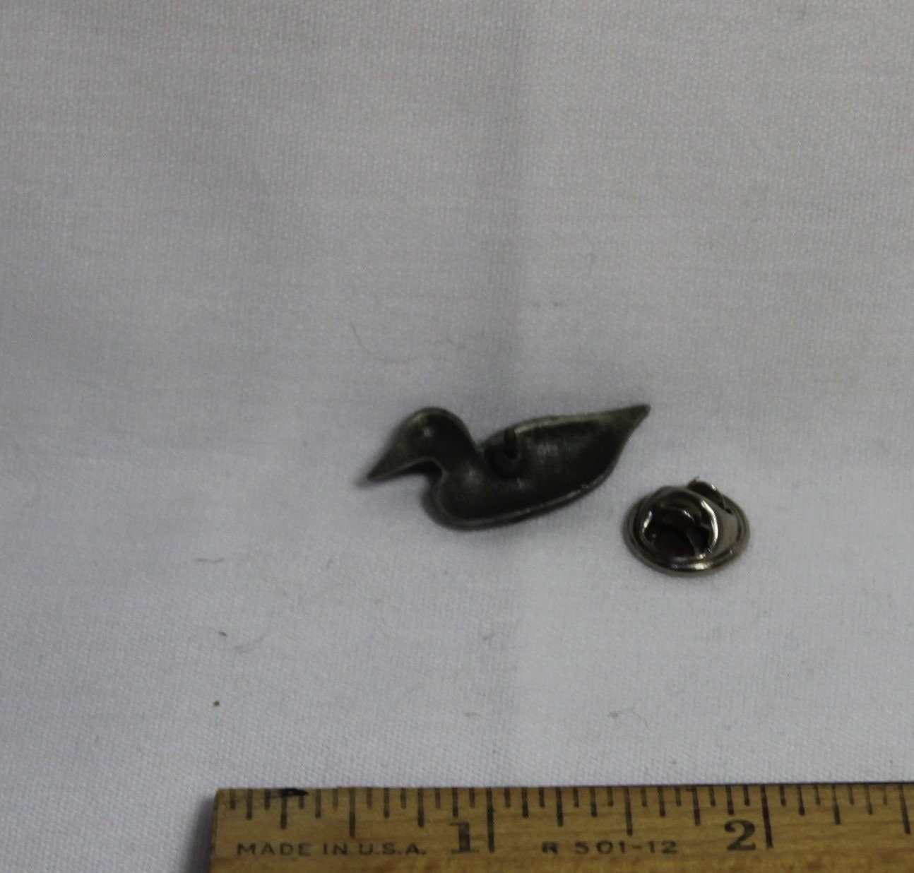 Walleye Fish Tie Tack Pin – Handcrafted Antiqued Pewter, Made In USA, Fishing Lover Gift