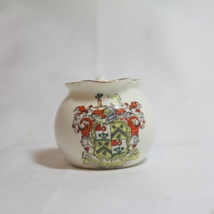 Vintage Victorian England Souvenir Crested China Cup - 'Preicne's Haleine Tire Fort' Scilly UK W H Goss