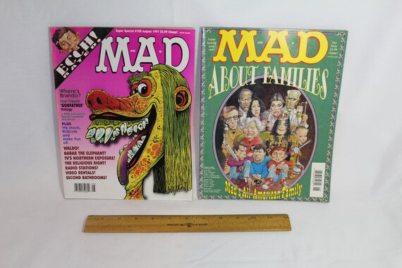 Vintage Classic Mad Magazines - Super Special Issue June 1997