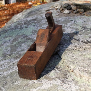 Vintage Dgonte Wooden Plain Handmade Tool 13
