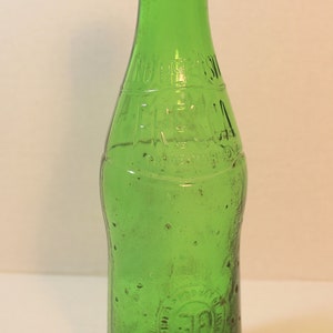 Fresca Handelsmerk Soda Groene Glazen Fles 10oz
