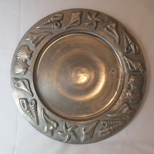 Placa de placa de la cáscara del mar de aluminio sin patrón de marcas en la espalda