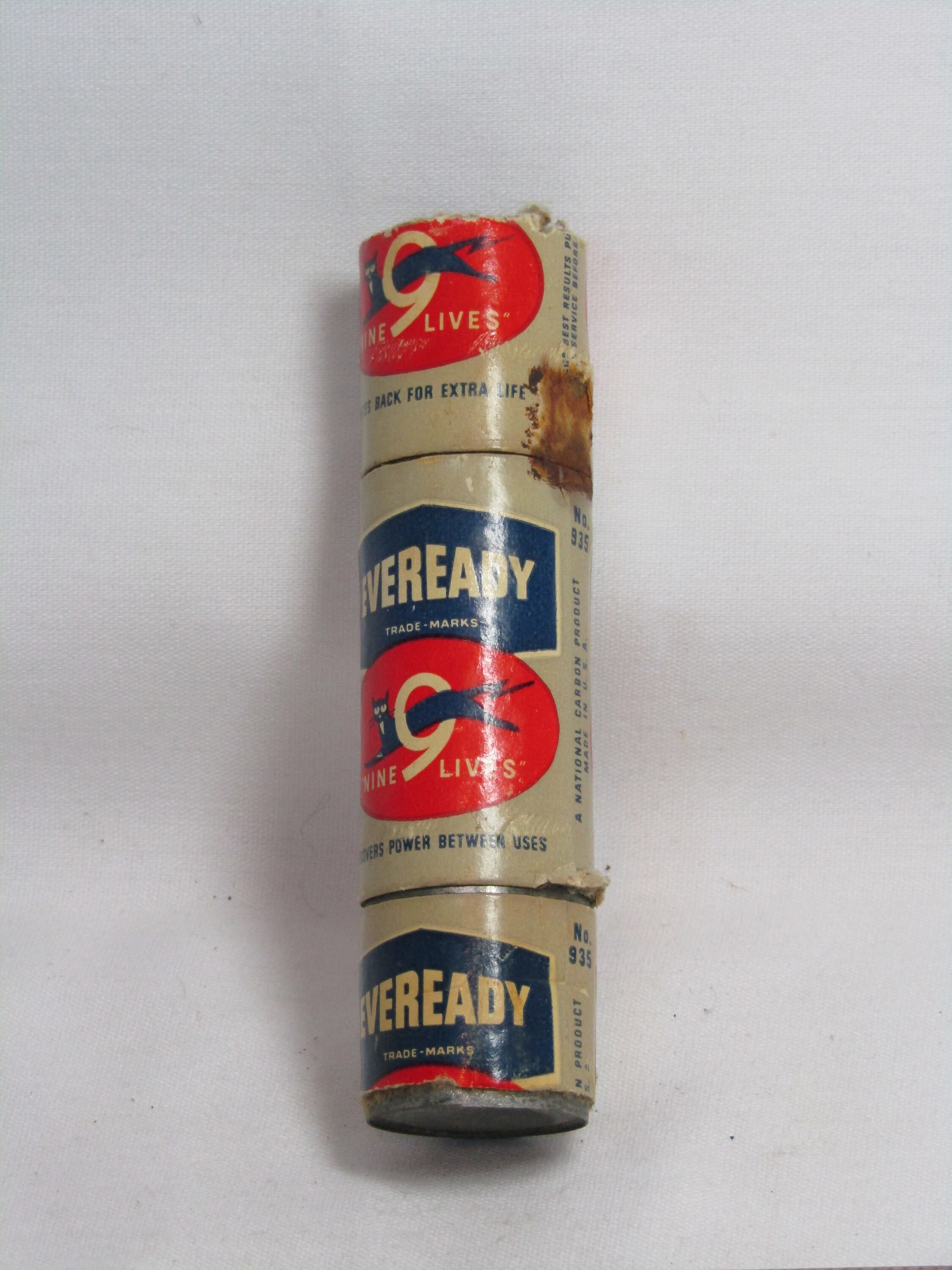 Vintage Eveready Battery 2 Cells as One Dated Expire April Etsy