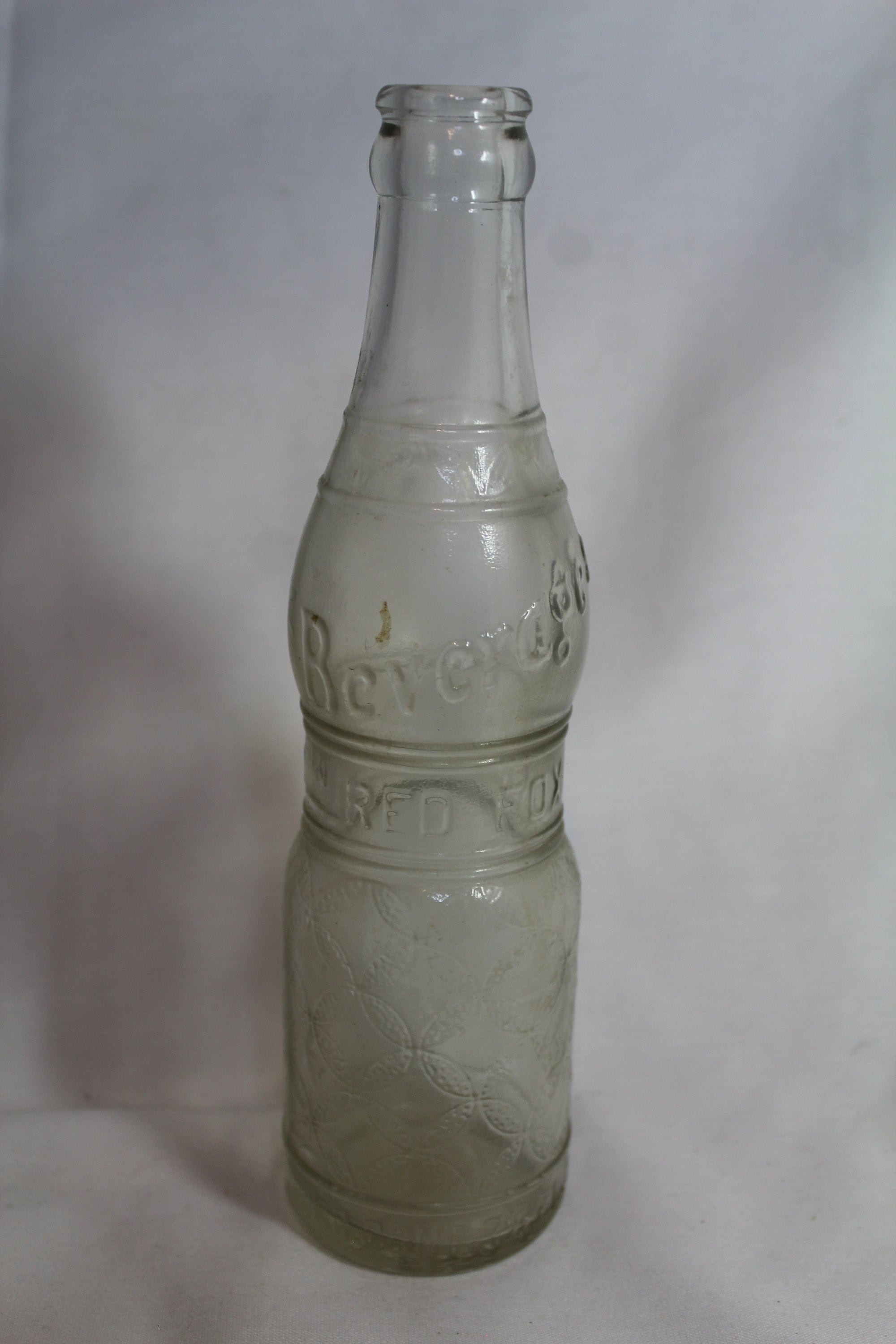 Vintage Red Fox Beverages Ginger Ale Co. Providence, RI. Reg