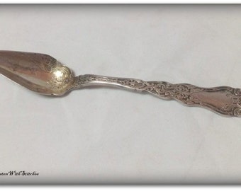 Vintage Rogers AA July 9 07 Fruit/Dessert Spoon Anchor Marks Alhambra Pattern