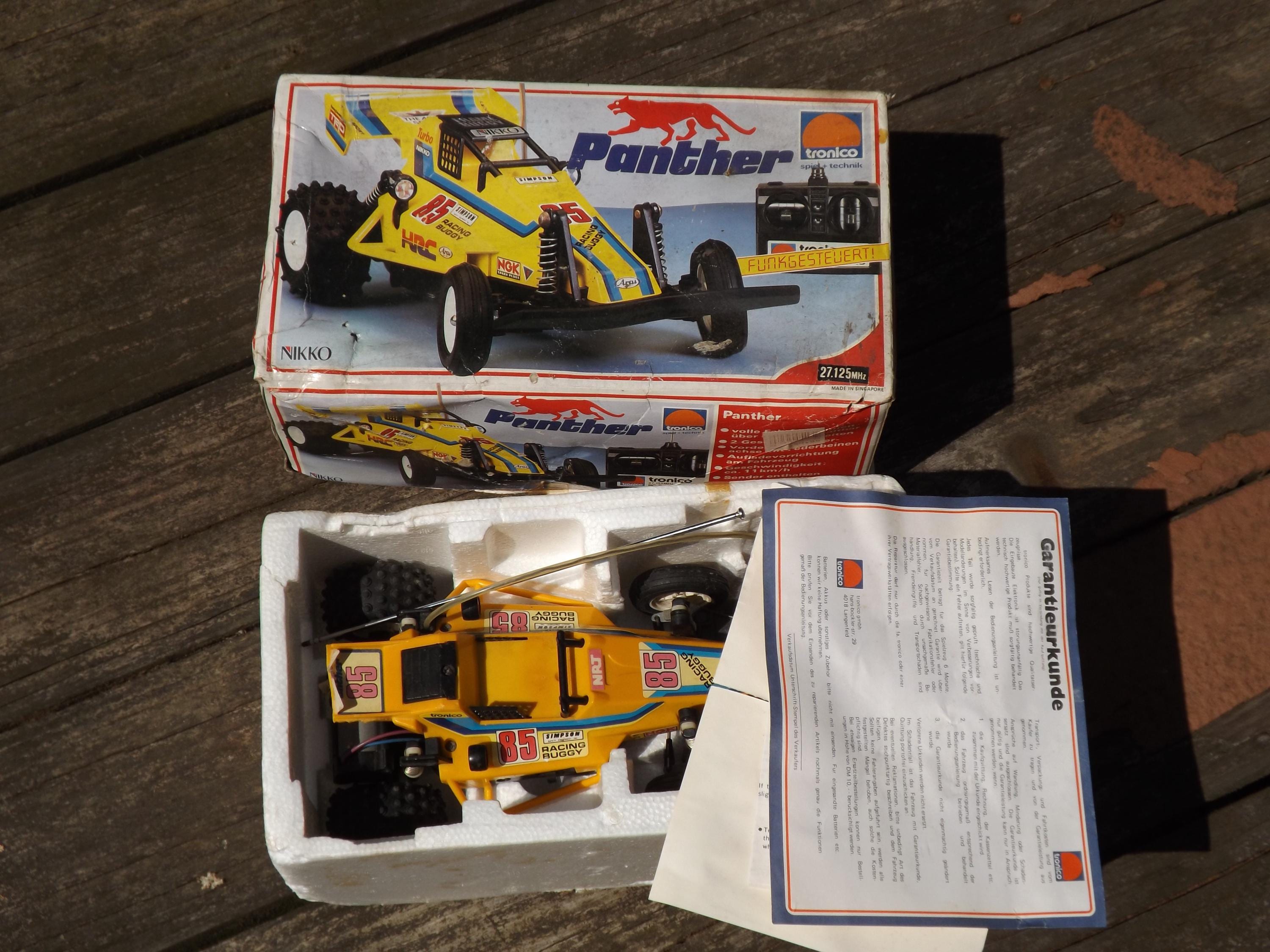 Vintage Nikko Panther RC Desert Racer Complete With Original Box