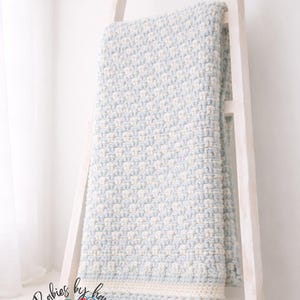 Easy Crochet Pattern Farmhouse Baby Blanket. DOWNLOAD NOW  Makes a Wonderful Baby Shower Gift. Multiple Sizes Available in this Pattern