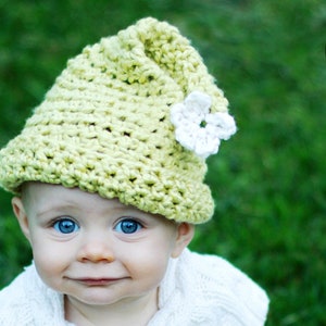 Newborn Crochet Pattern, Baby Crochet Pattern, Beginner Crochet Pattern Elf Hat, Crochet Elf Hat Pattern, Crochet Elf Hat, Newborn Elf Hat