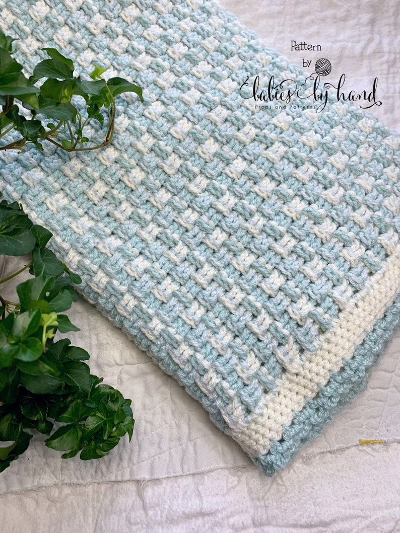 Easy Crochet Pattern Farmhouse Baby Blanket. DOWNLOAD NOW Makes a Wonderful Baby Shower Gift. Multiple Sizes Available in this Pattern image 5