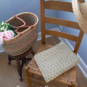 Beginner Friendly Baby Blanket Pattern in Sizes for Babies Toddlers and Adults, FREE PDF Printable Download