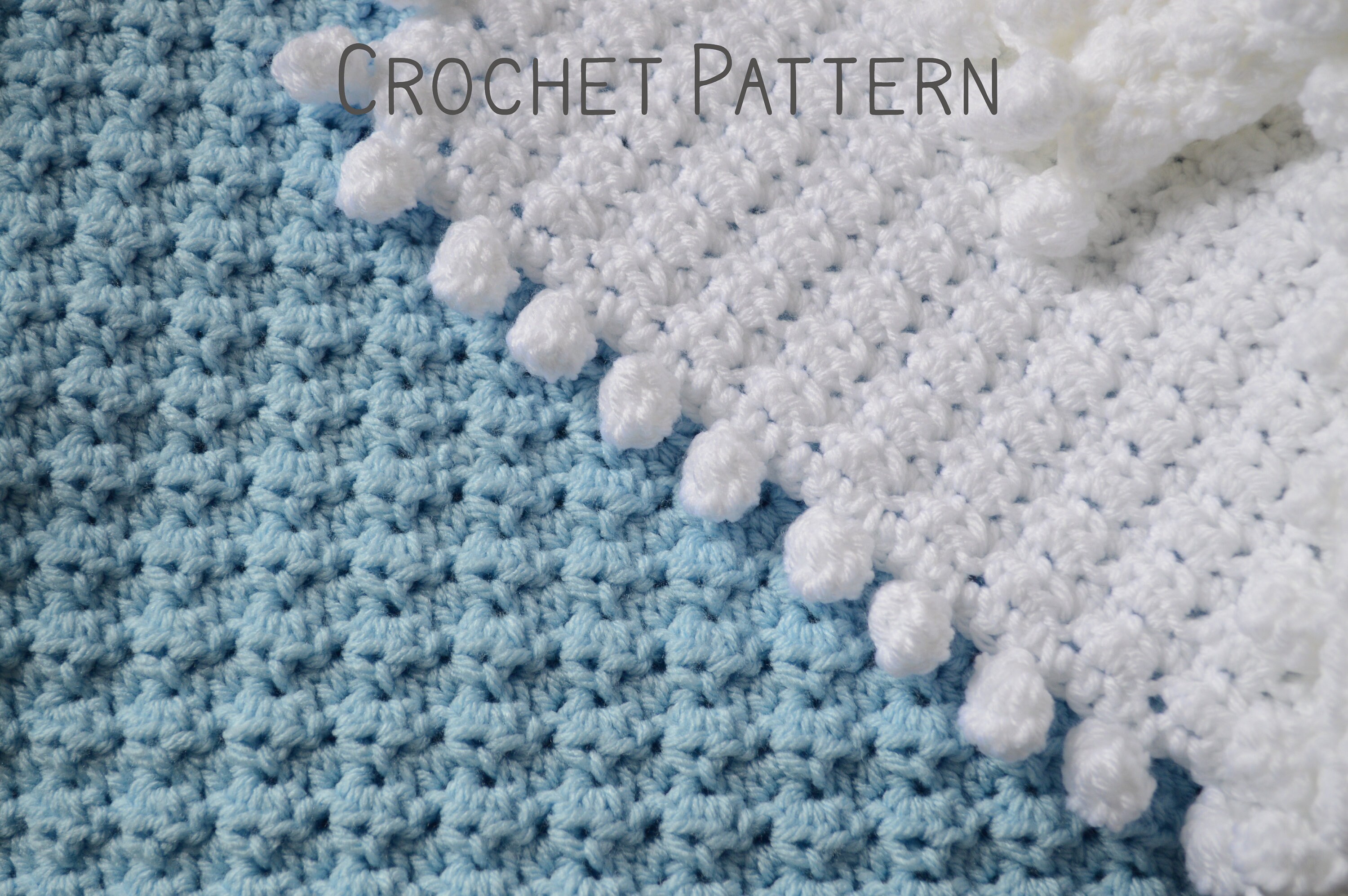Craft Supplies & Tools Beginner Baby Blanket Crochet Pattern PDF