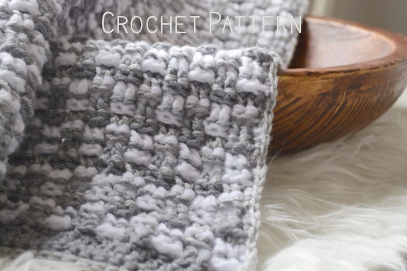 Easy Crochet Pattern Farmhouse Baby Blanket. DOWNLOAD NOW Makes a Wonderful Baby Shower Gift. Multiple Sizes Available in this Pattern image 10