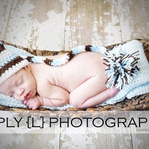 Easy Crochet Baby Hat Pattern, Long Tail Elf Hat Crochet Pattern for Babies Newborn through 12 mo PDF Instant Download