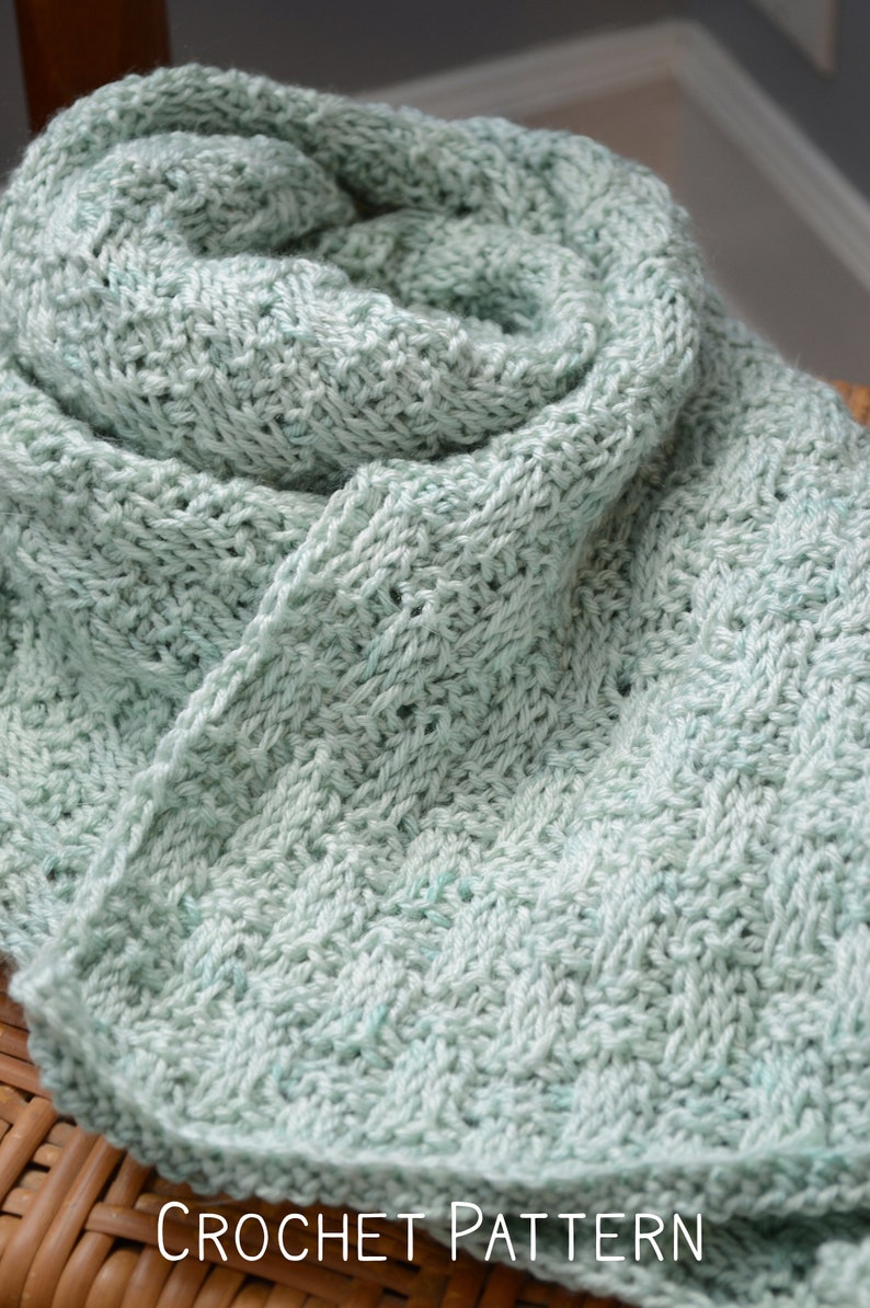 Easy Tunisian Crochet Cowl Pattern, Instant Download PDF Pattern to Print or Save. Crochet Planner Page Included with Pattern image 8