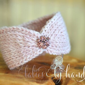 winter headband for baby girl