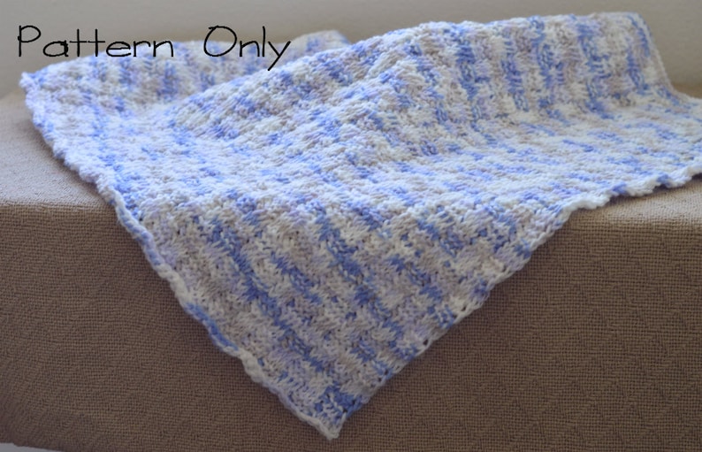 Tunisian Crochet Baby Blanket Pattern PDF Pattern Instant Etsy Canada