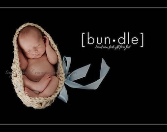 Easy Crochet Pattern PDF INSTAND DOWNLOAD Newborn Photography Egg Cocoon Posing Prop