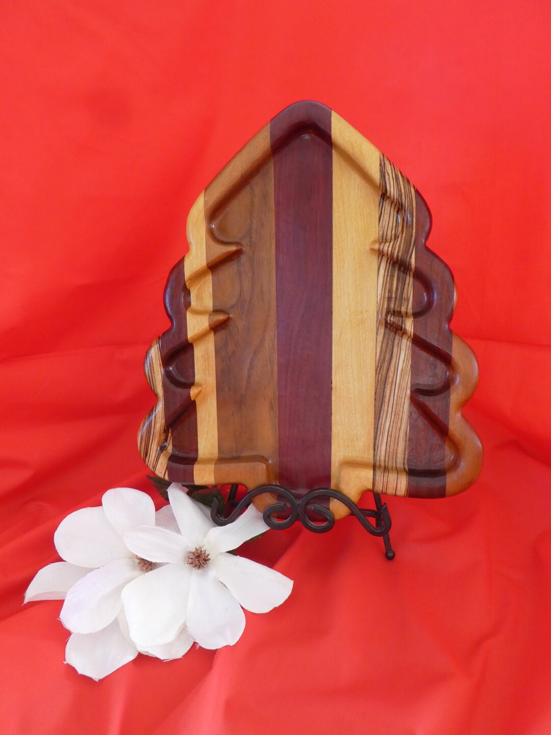 Wood Christmas Tray Etsy