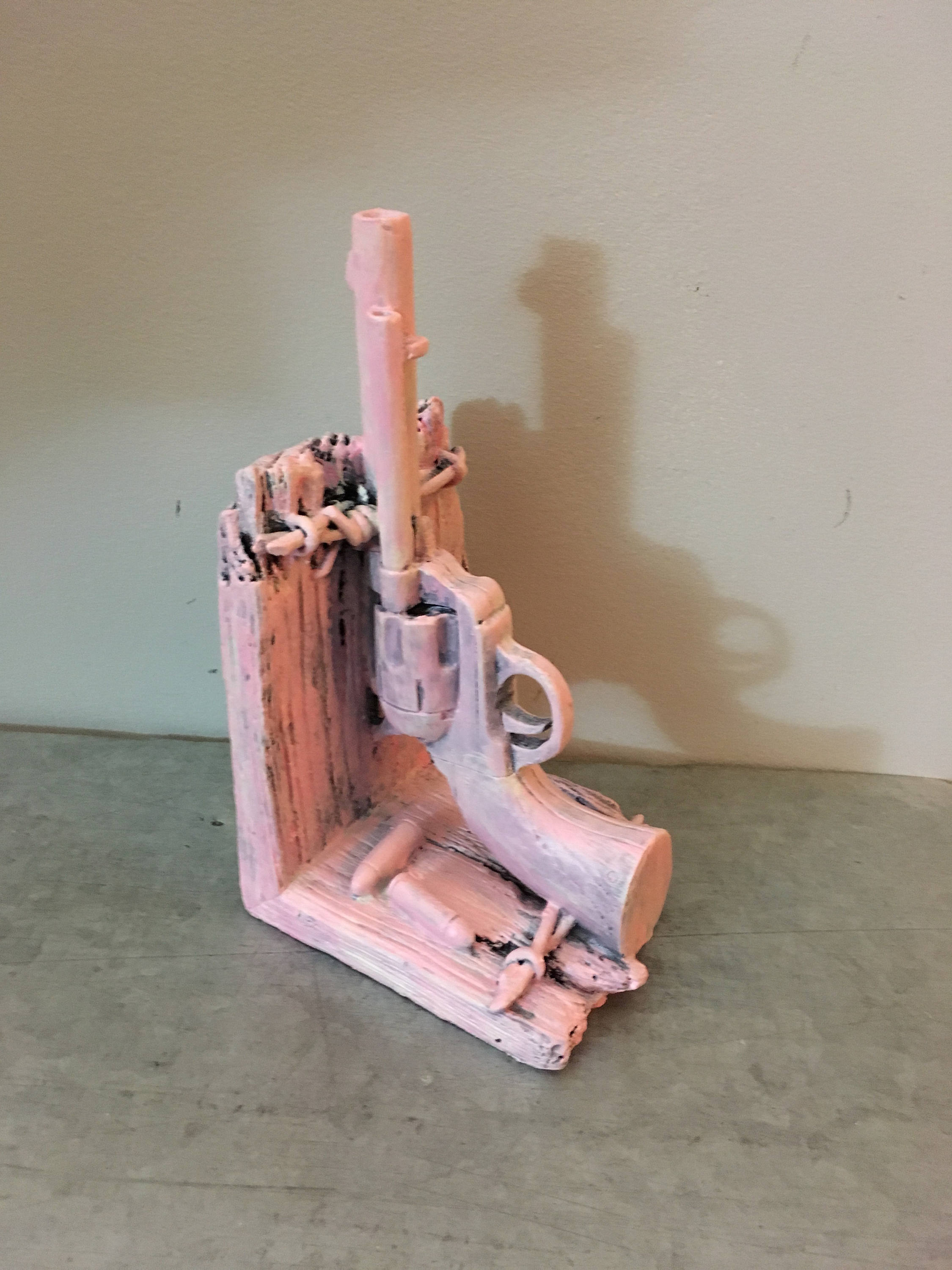 Father's Gift Gun Book Ends 2 Bookends Gun Bookends