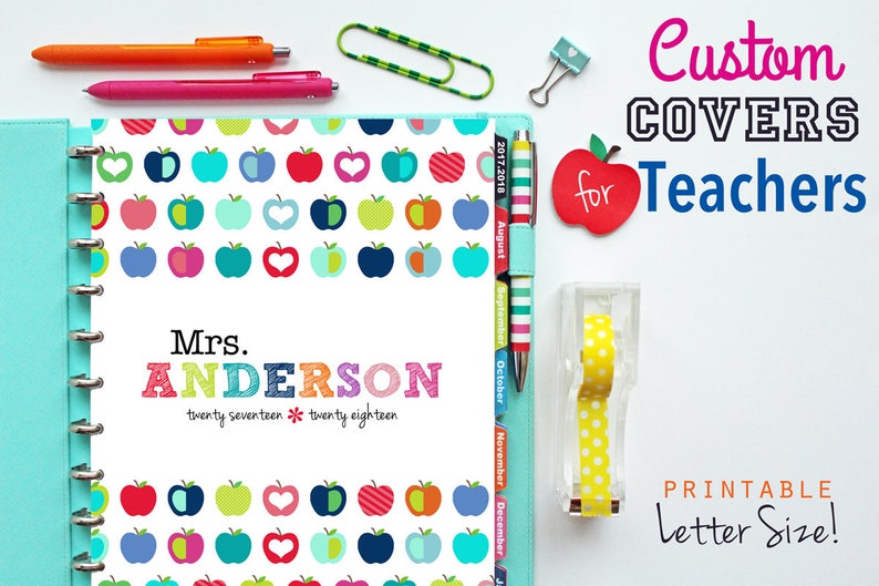 Tailor made Trainer Planner Deal with, Binder Include, Printable Include, Printable Planner, Coaching, Again towards College or university, Instruction, Lesson Planner picture about Planner Cover Printable identified as Customized Trainer Planner Go over, Binder Protect, Printable Go over, Printable Planner, Coaching, Again in the direction of Faculty, Schooling, Lesson Planner