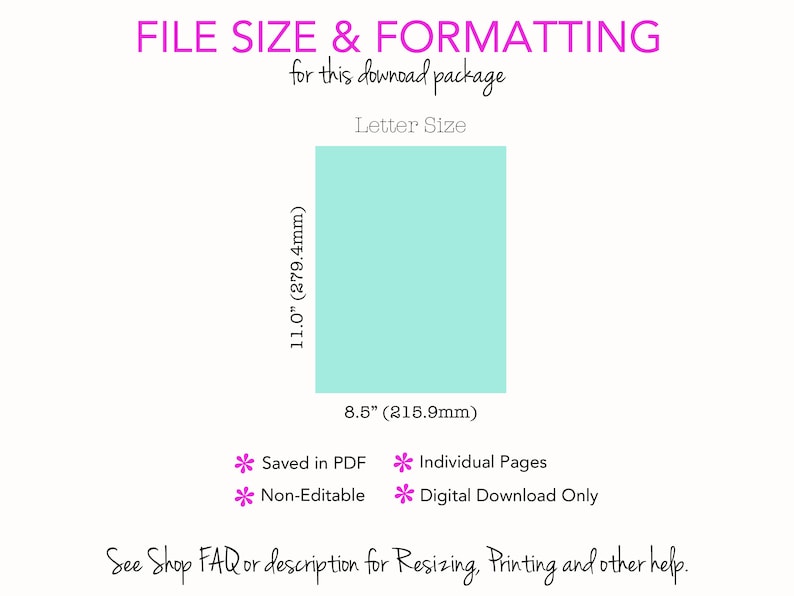 Summer Schedule Hourly // Printable Planner Insert PDF Download // time management, mom planner, family schedule, big happy planner image 3