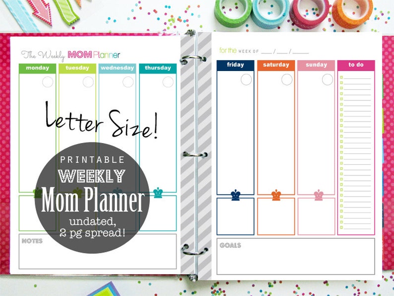 Weekly Planner, Mother Planner, Printable Planner, Planner Internet pages, Menu Planner, Day-to-day Planner, Home Binder graphic about Mom Planner Printable identify Weekly Planner, Mother Planner, Printable Planner, Planner Internet pages, Menu Planner, Day by day Planner, Loved ones Binder