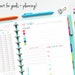 Fitness Planner // Printable Planner Inserts PDF Download // - Etsy