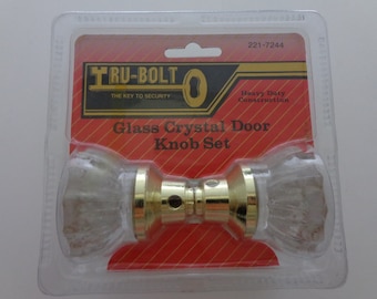 Glass Door Knobs Set Etsy