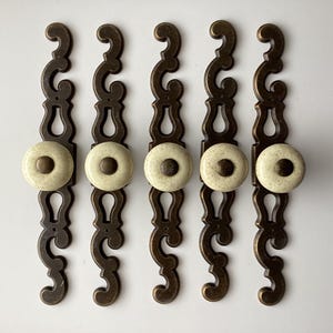Speckled Knobs & Backplate Sets KBC 1350 Hardware Set of 5