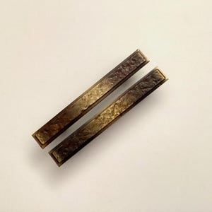 3 in Textured Handles 2 Antique Brass Amerock Pulls, USA