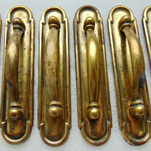 Antique Brass Pull Etsy