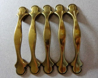 2 Vintage Amerock Cabinet Handles Amerock Carriage House Floral Twisted Drawer Handles
