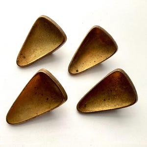 Antique Brass Little Finger Pulls KBC 10767 Set of 4