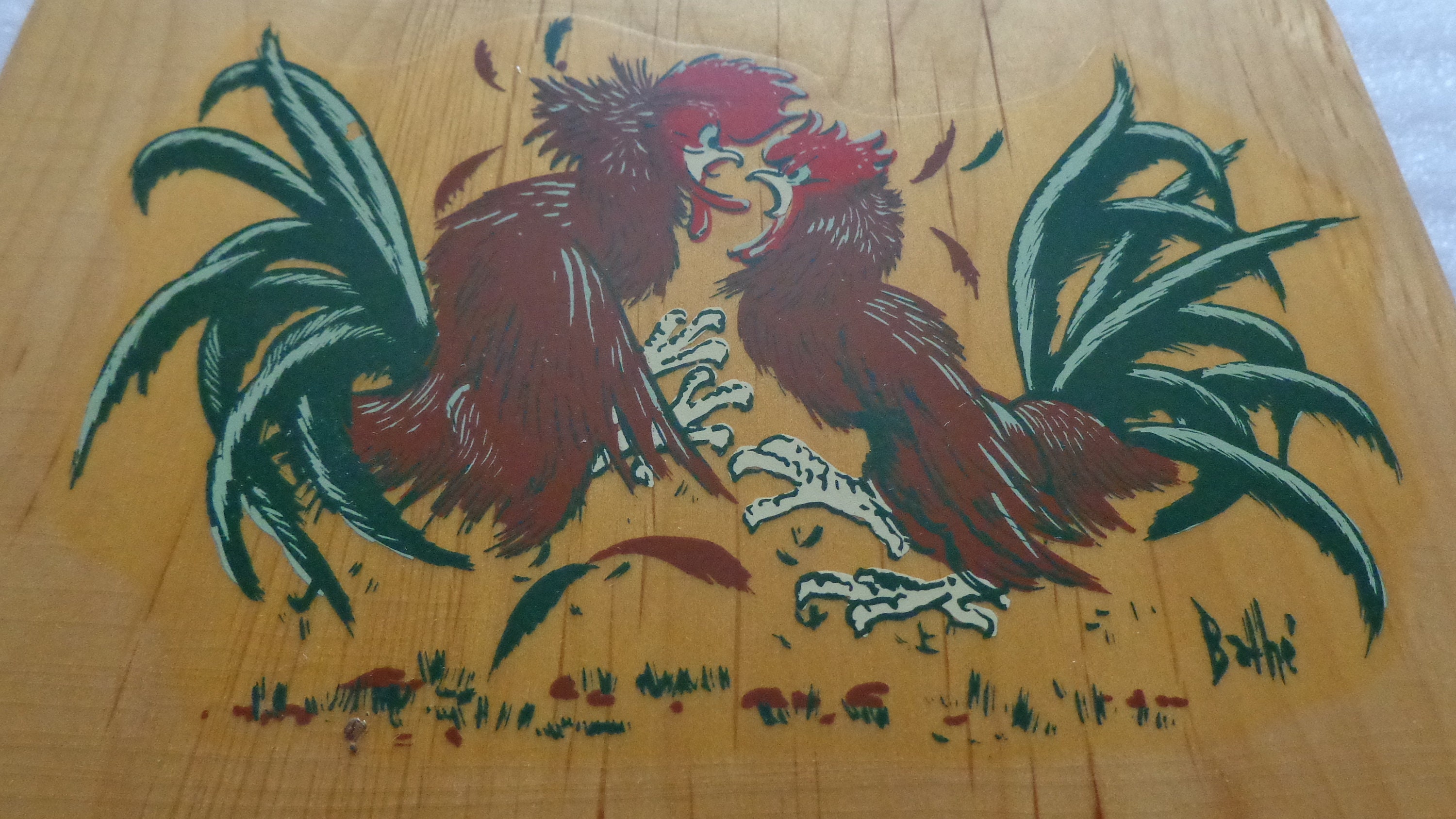 Rooster decor picture
