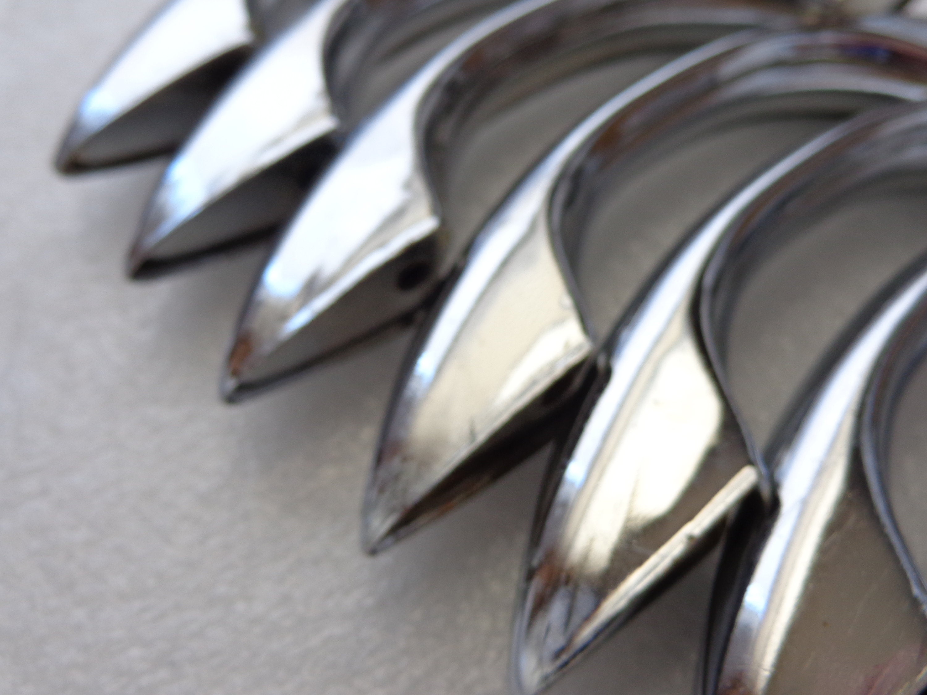 Vintage Chrome Cabinet Pulls, 2.75 in Centers, 7 Cabinet ...