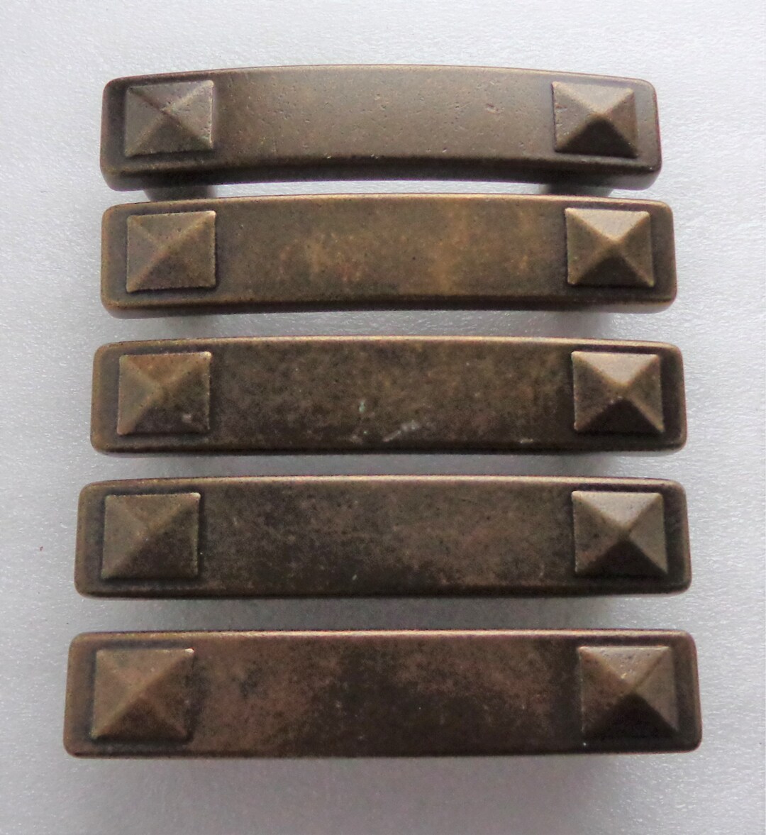 Antique Bronze Pulls Handle 3 in Center 5 Heavy Duty Etsy