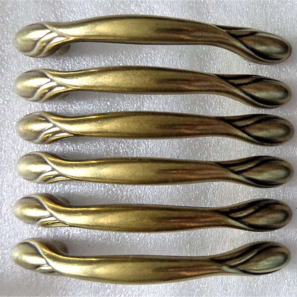 Antique Brass Pull Etsy