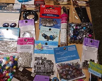 Destash Bead / Jewelry Making Supplies- Lot D